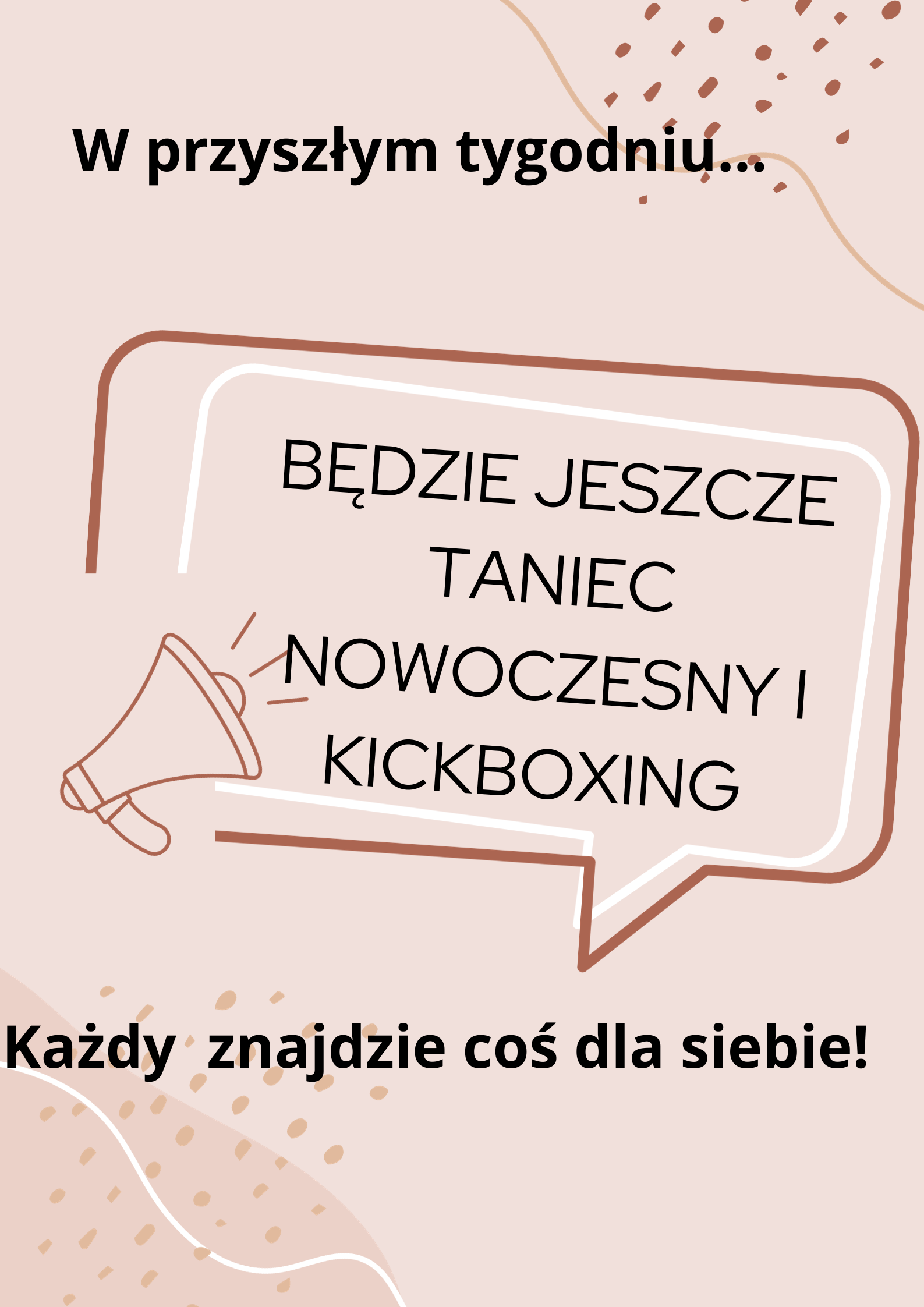 Taniec nowoczesny i Kickboxing