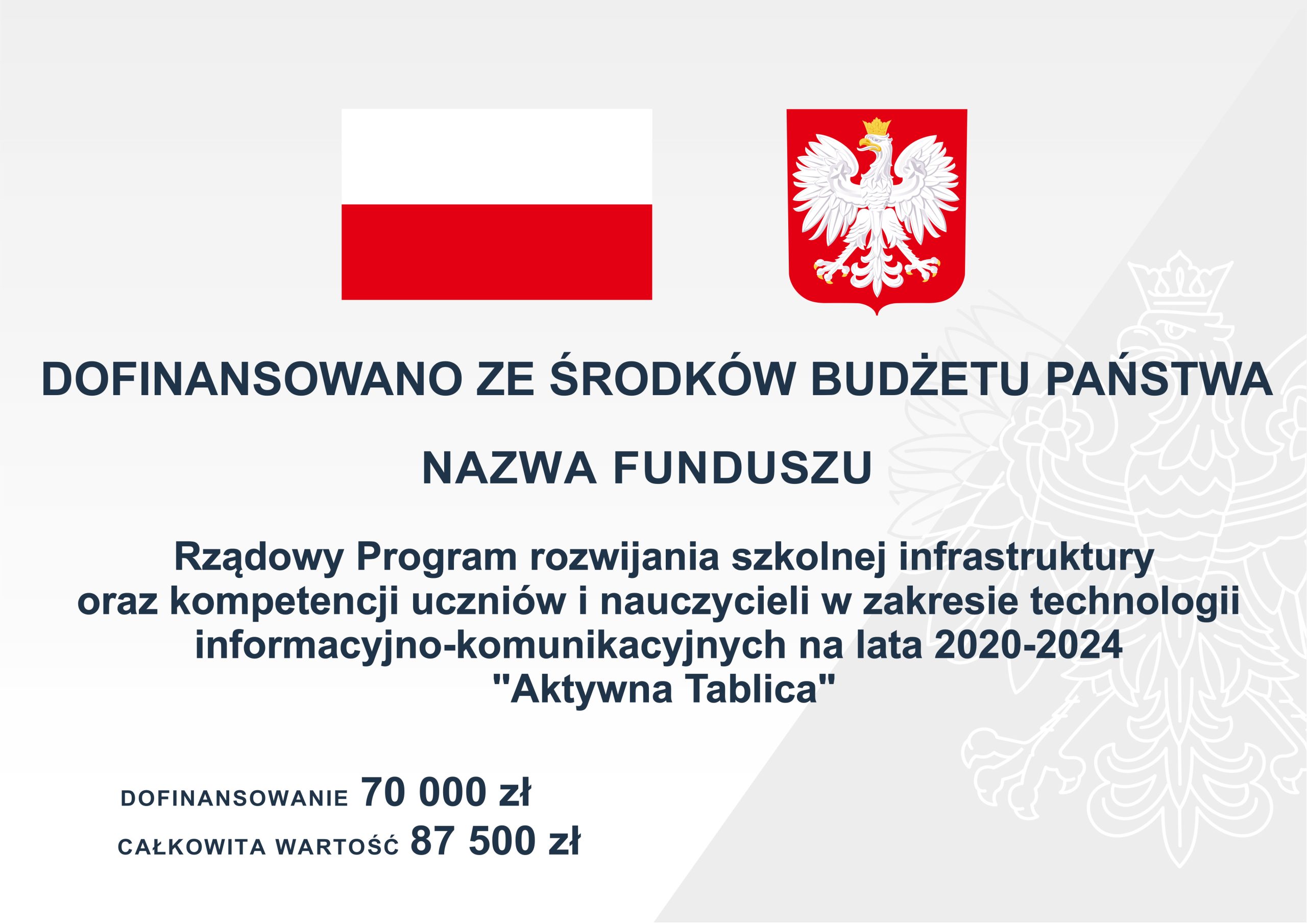 Aktywna tablica - plakat Aktywna tablica - plakat